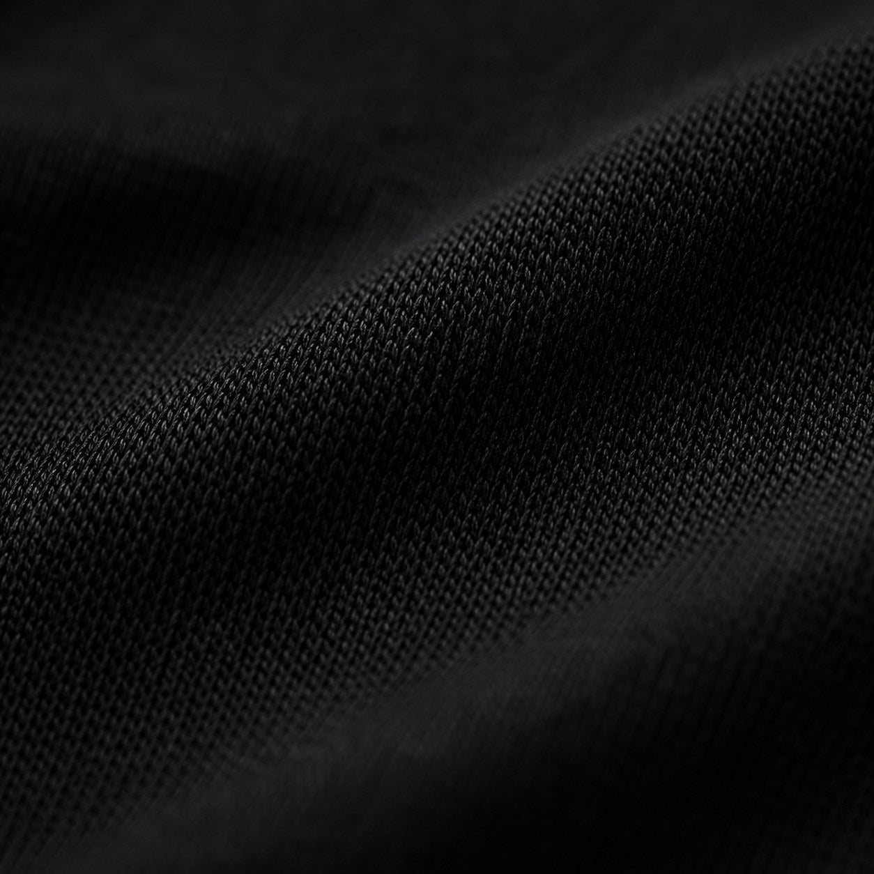 Macro of the Suvin cotton fabric weave